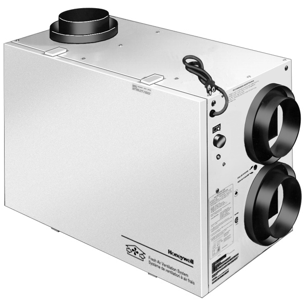 Honeywell ER200 Home Ventilation System Round Core