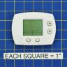 Honeywell TH5110D1022 FocusPRO Non-Programmable Digital thermostat