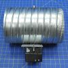 Honeywell DM7600A1013 Round Commercial Damper Low-Leakage 24 Ga 8 Dia Includes Ml7161A2008 Actuator