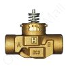 Honeywell VCZAA3100 2-Way Vc Valve 05 In Sweat 33 Cv 8 Tdr 60 Psid Close-Off Linear Flow