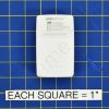 Honeywell W8600A1007 Airwatch Indicator Premier White