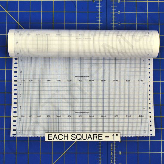 Honeywell 7580 Rolled Charts