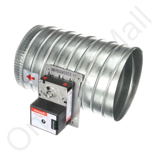 Honeywell DM7600A1013 Round Commercial Damper Low-Leakage 24 Ga 8 Dia Includes Ml7161A2008 Actuator