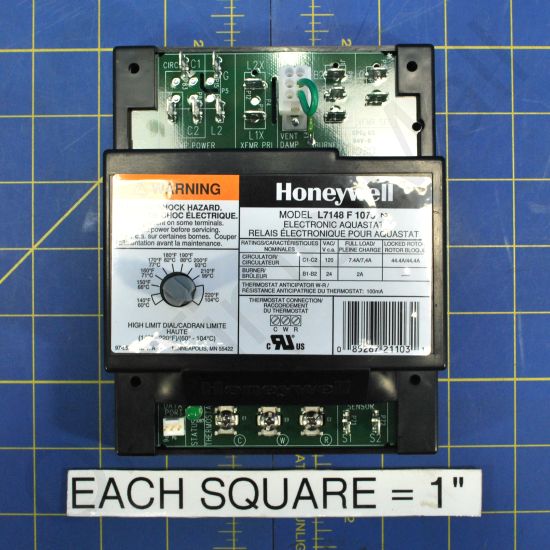 Honeywell L7148F1075 Oil Aquastat Controller