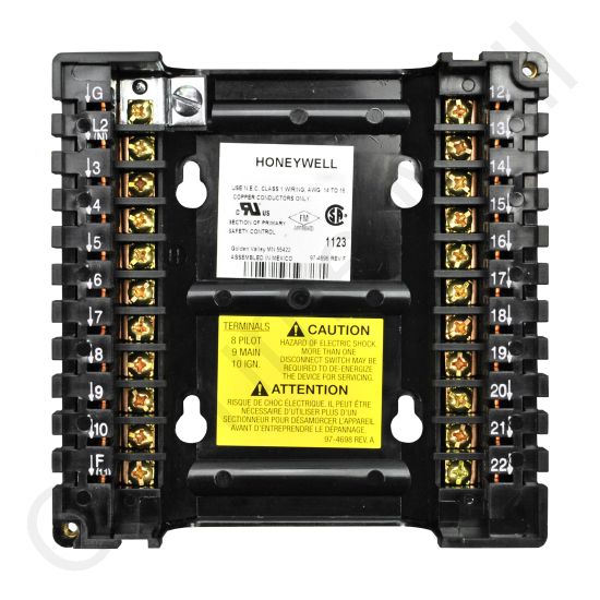 Honeywell Q7800B1003 Wiring Subbase