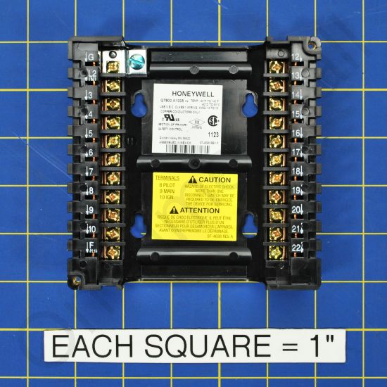 Honeywell Q7800A1005 Wall Mount Subbase