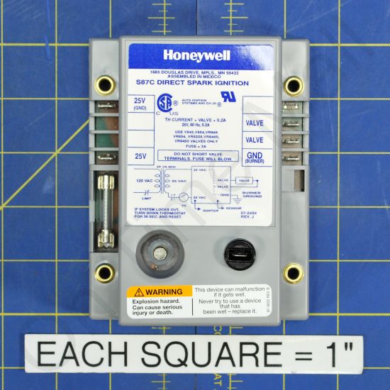 Honeywell S87C1014 Two Rod Direct Spark Ignition Control