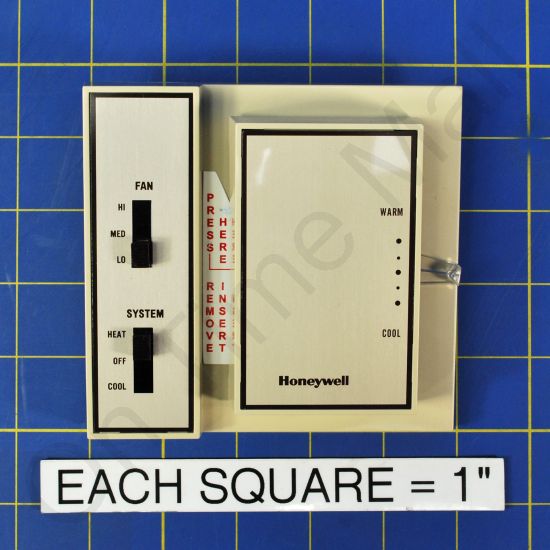 Honeywell T4039S1016 Off-Hi-Md-Lo Switch Break Fan Cool/Htg Circuits 120-277 Vac