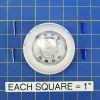 Round Mercury Free thermostat